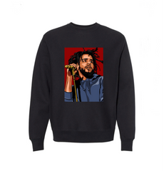 J Cole Animated Sweatshirt