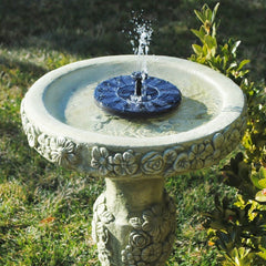 Solar-powered fountain | Create an oasis anywhere! - 50% SALE
