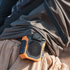 Body Fan with powerbankâ„? keeps your body cool and your gear charged