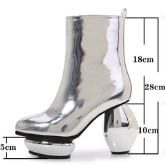 Mirror Me Ankle Boot Heels