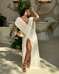 Tulum Sheer Maxi Dress