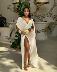 Tulum Sheer Maxi Dress