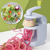 Twirlyâ„?- Manual vegetable spiral slicer
