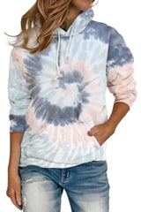 Tie Dye Pattern Hoodie