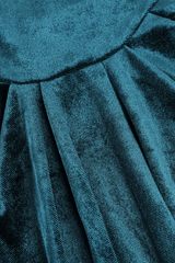 Velvet Ruched Strapless Mini Dress