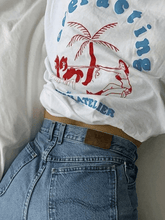 Vintage Logo Print Oversized Tee