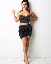 Women Sexy Party Short 2pc