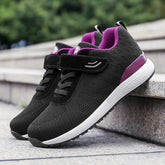 Plus Size Women Velcro Slip-on Sneakers