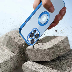 Transparent Electroplated Case For iPhone