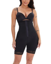 Lace High Waist Abdomen Hips Bodysuit