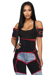 Slimming High-Waist Thigh Trimmer With Pocket Leisure