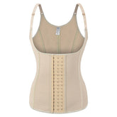 12 Steel Bone Shapewear Breathable Latex Corset Vest Waist Trainer B