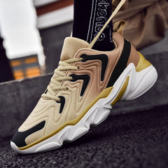 Men's Fashion Matching Color Outdoor Sneakers