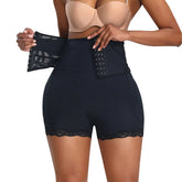 Plus size High-waisted Lace Corest Shapewear