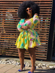 Braided Rope Swing Dress