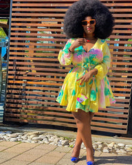 Braided Rope Swing Dress