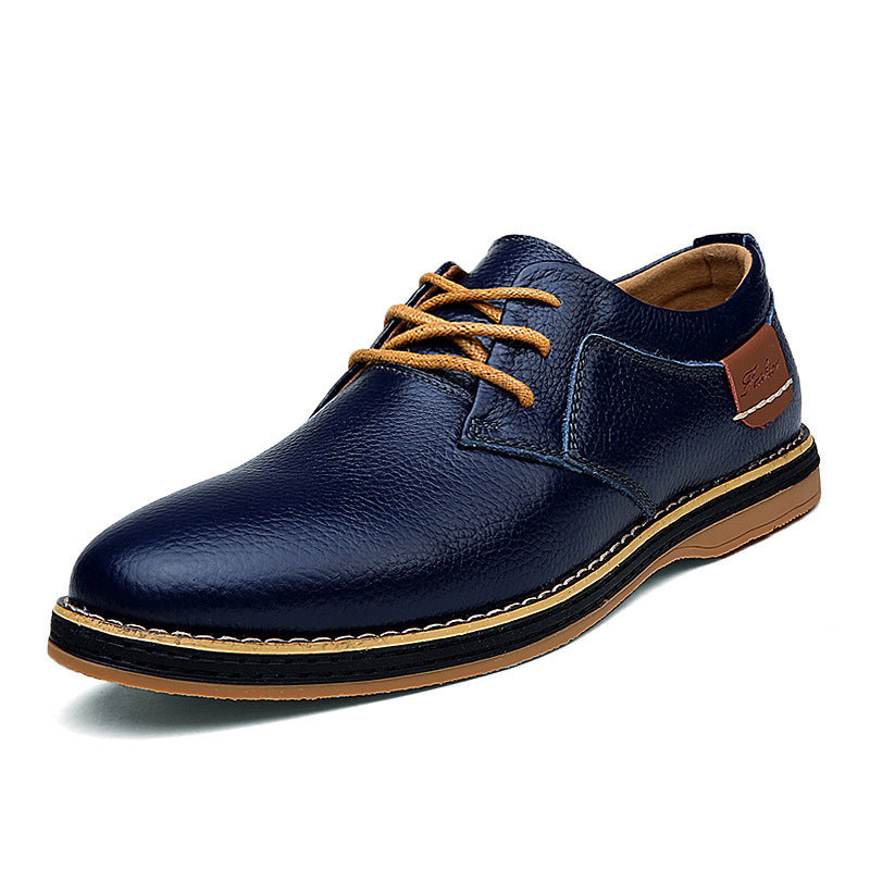 Men's Casual Shoes Business Dressing Small Leather Shoes