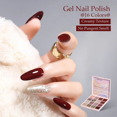 New Model 16 Colors Nail Polish Set