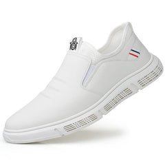 Men Casual Soft Sole Light Leather Shoes