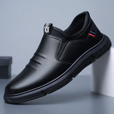 Men Casual Soft Sole Light Leather Shoes
