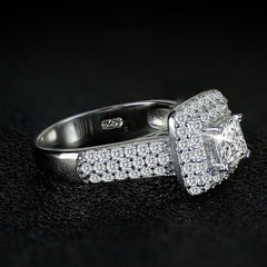 Trendy Luxury 925 Sterling Silver Ring Set 2.0.1