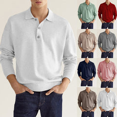 Men's Casual Loose Lapel Polo Shirt