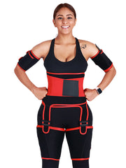 Leg Shapers Sweaty Adjustable Slimmer High Waist Trainer Fs