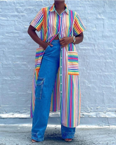 Rainbow Stripe Shirt