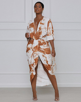 Get Attention Midi Dress