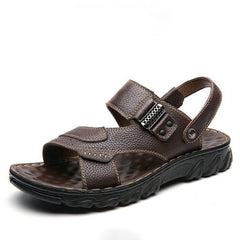 Summer Leather Breathable Men'S Beach Shoes