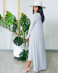 SLAY BAE CARDIGAN DRESS SET