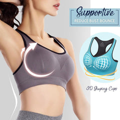 Racerback Full Support Sports Bra