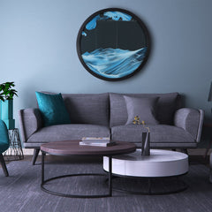 Deep Sea Sandscape Quicksand Picture Frame