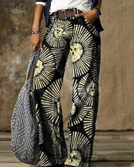 Casual High Waist Trousers