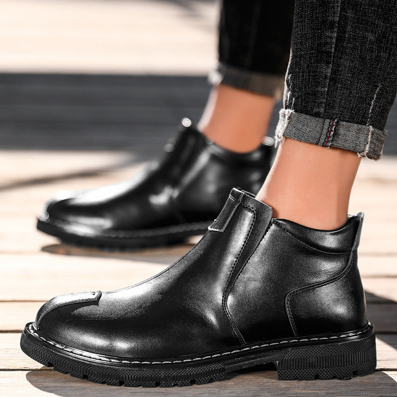 Men's Fashion Leather Vintage Boots