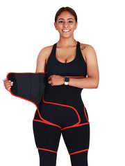 Slimming High-Waist Thigh Trimmer With Pocket Leisure