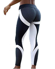 🔥Clearance Sale Alert: High Waist Sports Jogging Leggings - Black / L