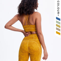 Quick-drying Cross Beauty Back Yoga Bra
