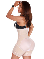 Firm Compression Body Shaper With Butt Lifter