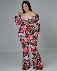 Wild Flower Suspender Set