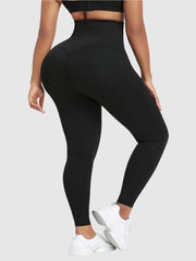 High Waist Sweat Sauna Compressing Leggings