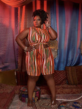 RAINBOW STRIPE ROMPER