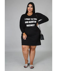 MIND MY BUSINESS DRESS