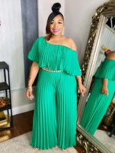Pleated Jumpsuit