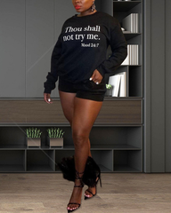 Thou Shall Not Try Me Sweatshirt