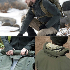 Men's Warm Windproof Waterproof Jacket