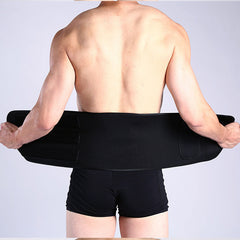 🔥Clearance Sale Alert: Sweating Waist Protection Belt - Black, L/XL