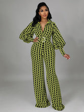 Nikky Houndstooth Jumpsuit