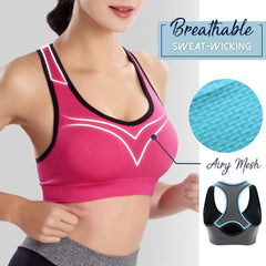 Racerback Full Support Sports Bra
