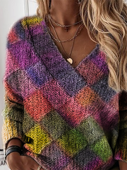 Plus size Casual Long Sleeve Shirts & Tops